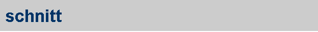 schnitt